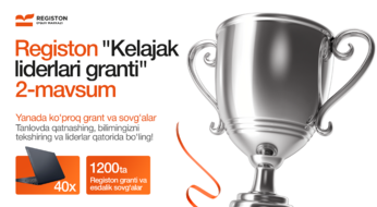 Liderlarni kashf etuvchi tanlov Registon “Kelajak liderlari granti” 2-mavsumi