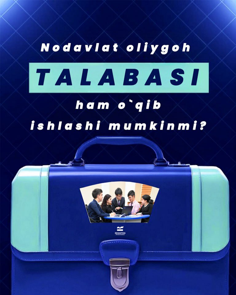 Nodavlat oliygoh talabasi ham oʻqib, ham ishlashi mumkinmi?
