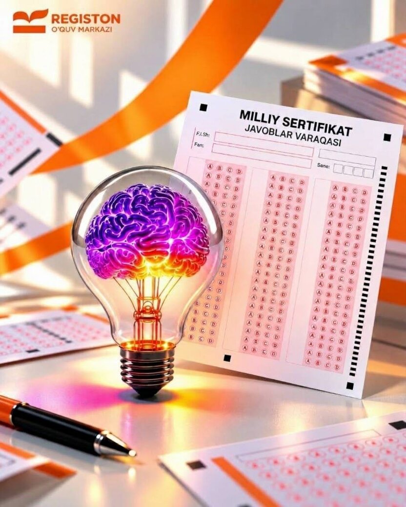 🧠 BILIMINGIZNI SINOVDAN OʻTKAZISHGA TAYYORMISIZ?
