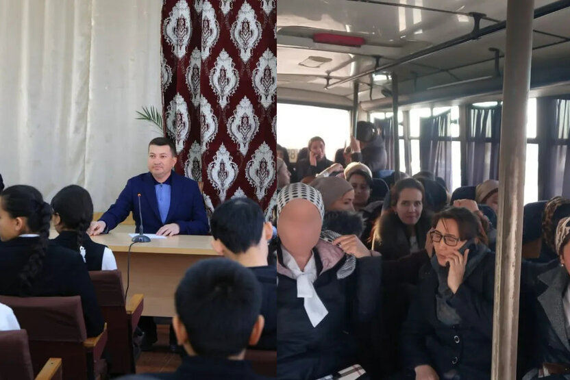 Karmanada o‘qituvchilarning 